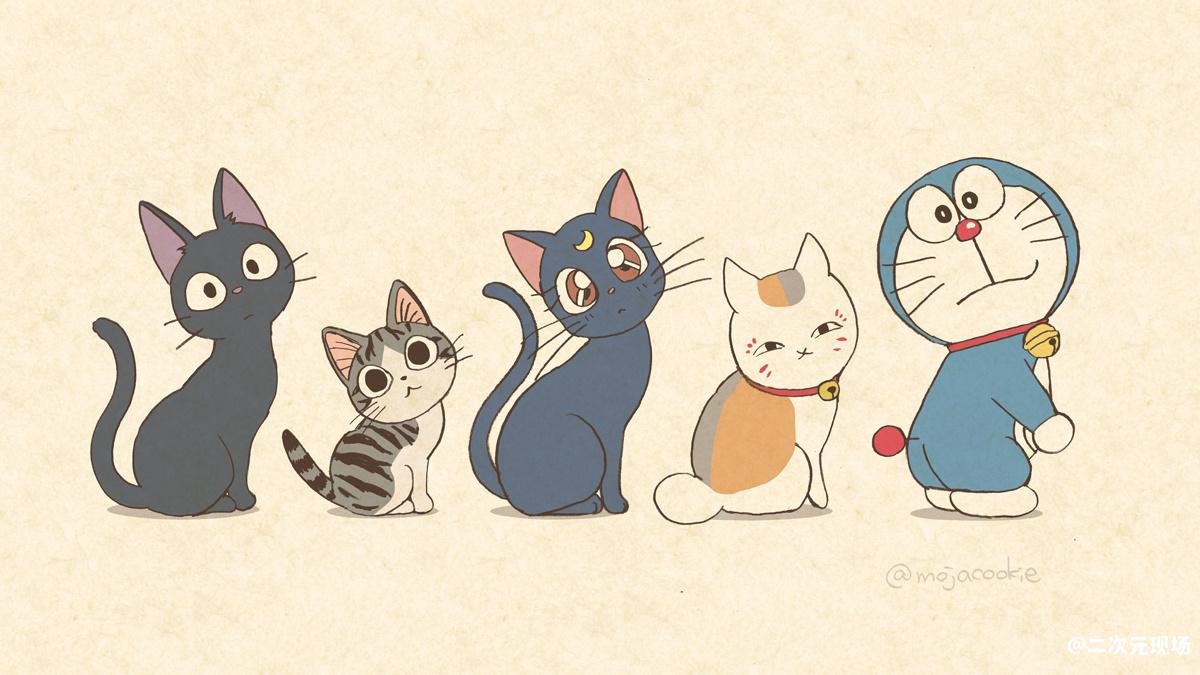 日本动画里的名猫 这五只能力认识嘛