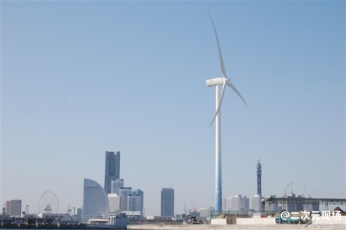 横滨可动实物大高达利用风能实现零碳排放