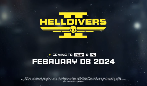 《绝地潜兵2》上市宣传片公开 游戏将于2月8日在PS5和PC上推出