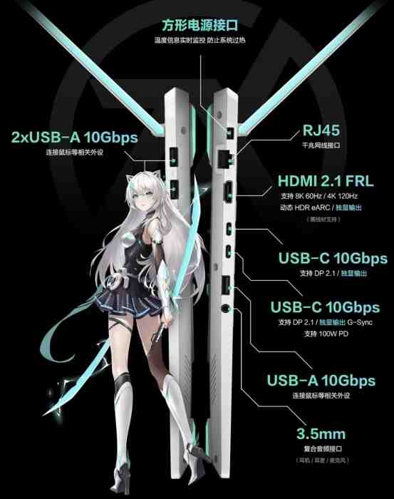 AMD 锐龙 9 9955HX 移动处理器加持，华硕天选6 Pro锐龙版高能出击