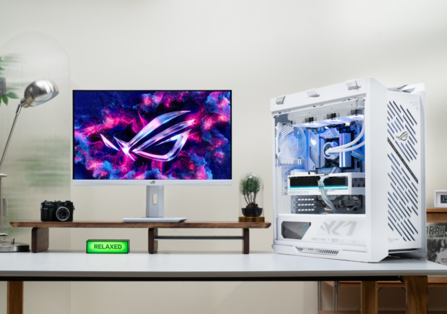 圣诞电竞新体验，当然必备ROG纯白全家桶DIY装备