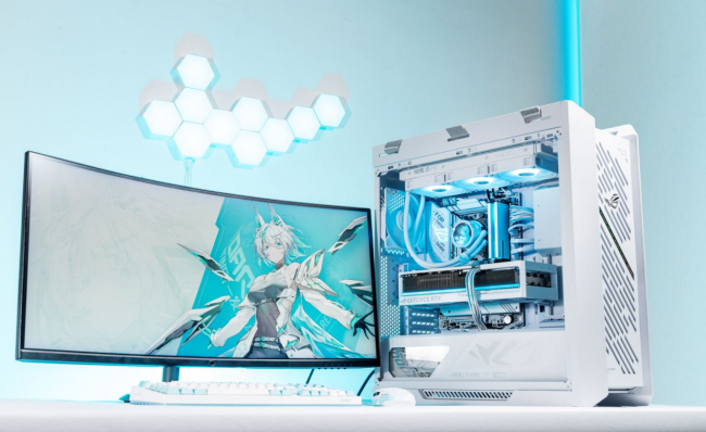 圣诞电竞新体验，当然必备ROG纯白全家桶DIY装备