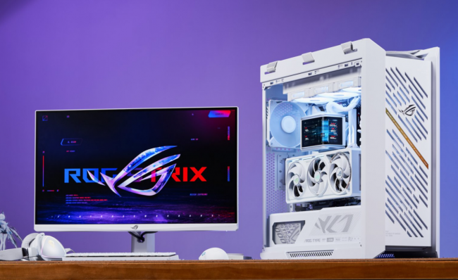 圣诞电竞新体验，当然必备ROG纯白全家桶DIY装备