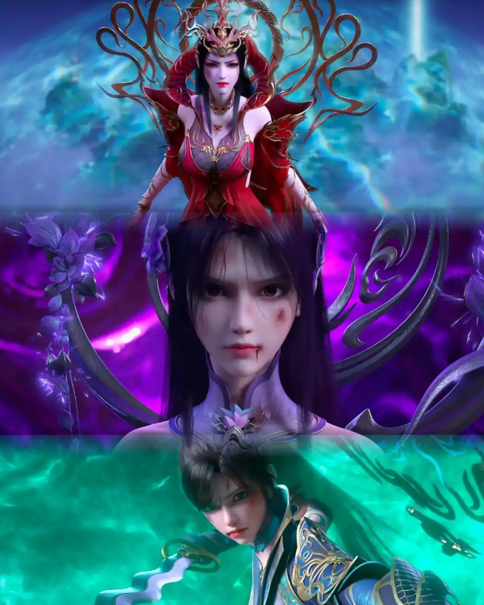 萧炎黑散发斗圣出关，佛怒轮回瞬杀半圣，星陨阁绝境翻盘