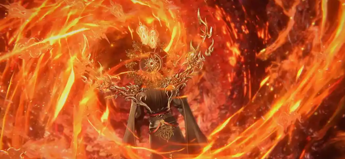 萧炎黑散发斗圣出关，佛怒轮回瞬杀半圣，星陨阁绝境翻盘